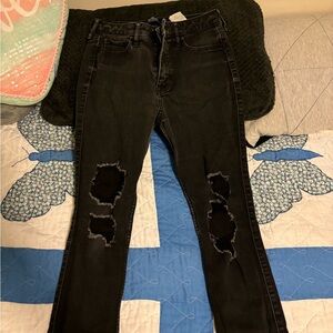Black Ripped Jeans